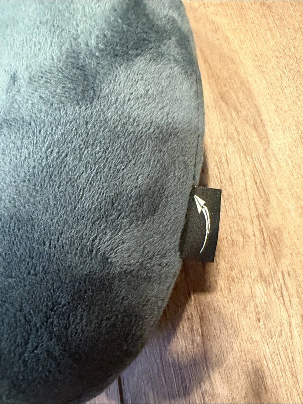 NWOT Plush Teal Travel Neck Pillow